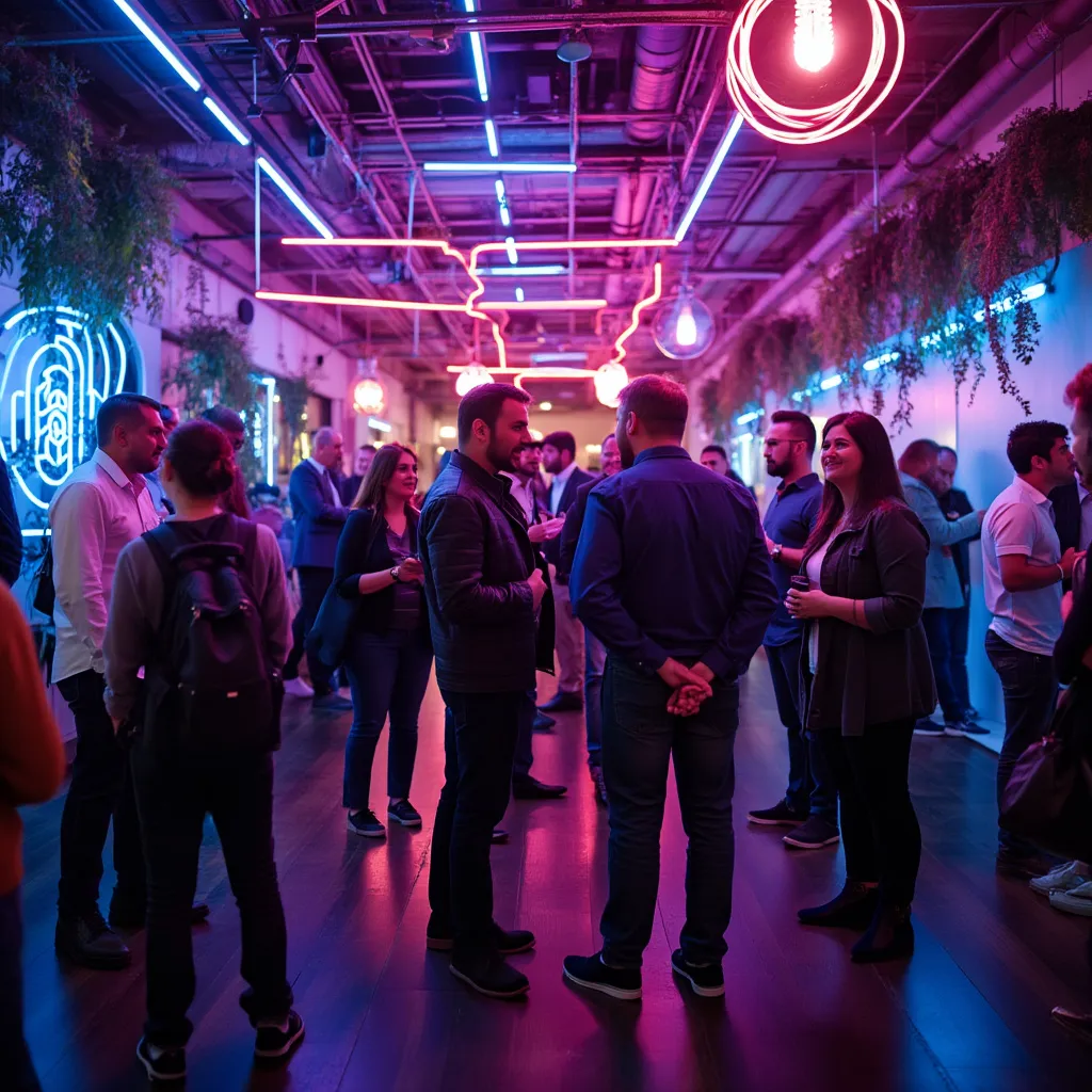 Evento de networking de emprendedores