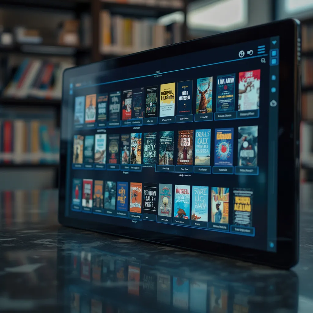 Biblioteca digital interactiva de BizBooks AR